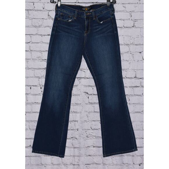 Lucky Brand Sofia Boot Cut Stretch Ankle Denim Jeans Size 8/29 - Picture 1 of 8